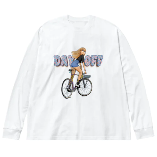 "DAY OFF" Big Long Sleeve T-Shirt