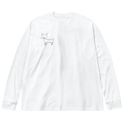 健気なdog Big Long Sleeve T-Shirt