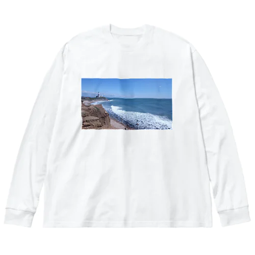 MONTAUK LIGHT HOUSE Big Long Sleeve T-Shirt