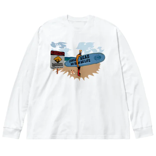 コーギーマスクマンとコーギーマスク Big Long Sleeve T-Shirt