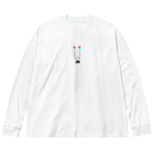 ふうせんちゃん Big Long Sleeve T-Shirt