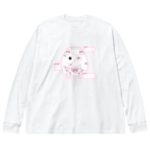 乙女ゲーうさぎさん ビッグシルエットロングスリーブTシャツ