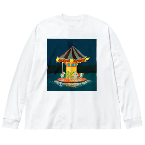 水上メリーゴーランド Big Long Sleeve T-Shirt