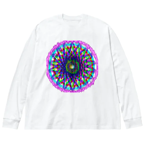 幾何学神聖なる Big Long Sleeve T-Shirt