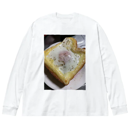 まよねーずぱん Big Long Sleeve T-Shirt