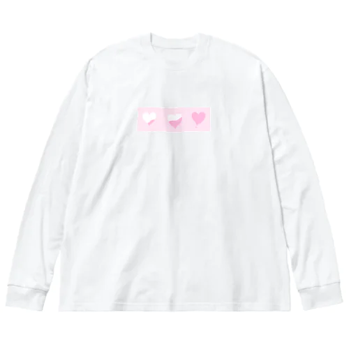 ハート【メンヘラ風】 Big Long Sleeve T-Shirt