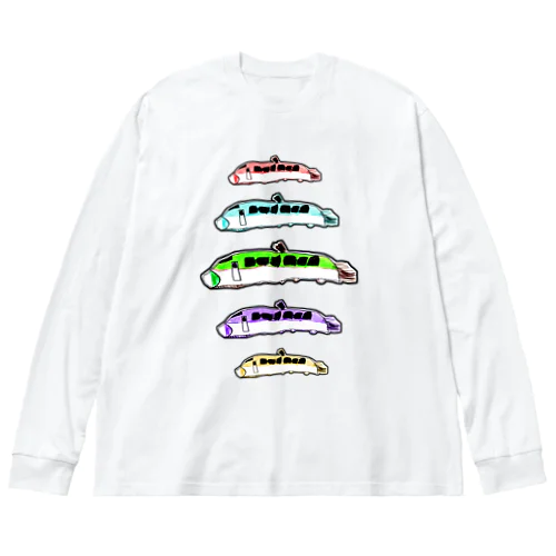 からふる新幹線 Big Long Sleeve T-Shirt