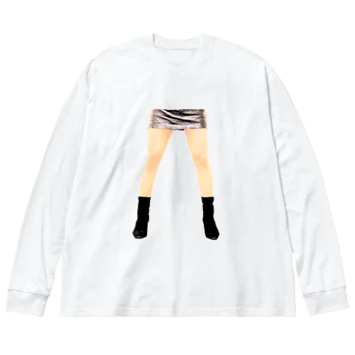 ミニスカート Big Long Sleeve T-Shirt