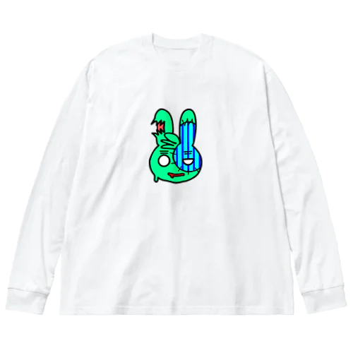 ZONJIE/GREEN Big Long Sleeve T-Shirt