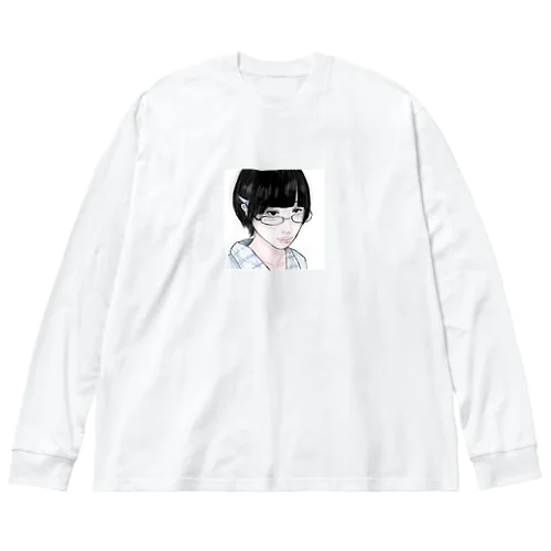 あのちゃん風おんなの子 ビッグシルエットロングスリーブTシャツ