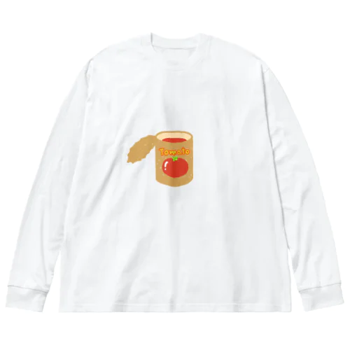 Tomato缶 ビッグシルエットロングスリーブTシャツ