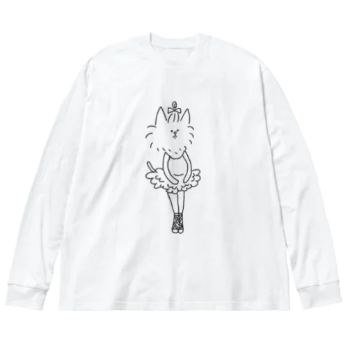 バレリーナメルちゃん Big Long Sleeve T-Shirt