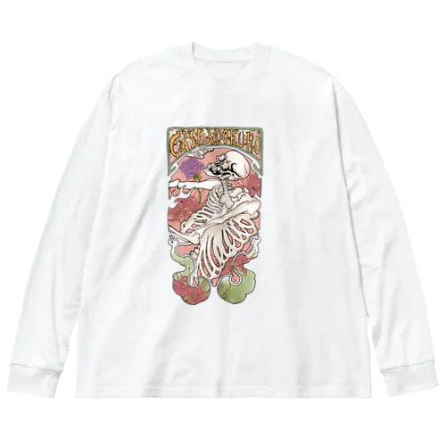 みゅしゃどくろ ビッグシルエットロングスリーブTシャツ