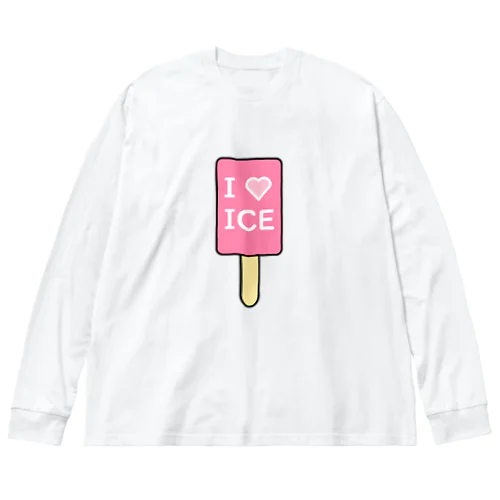 I♡ICE ビッグシルエットロングスリーブTシャツ