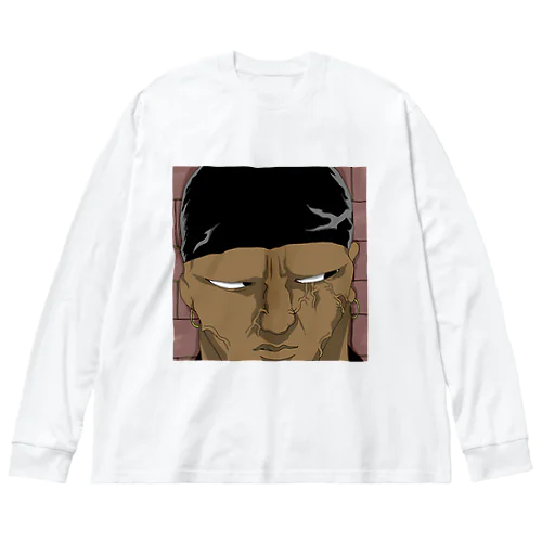 Black Man Big Long Sleeve T-Shirt