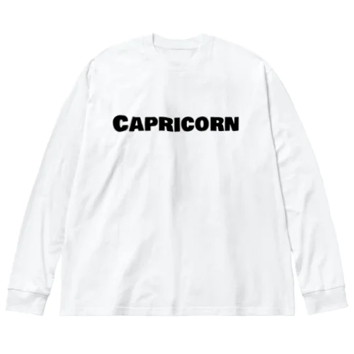 Capricorn 山羊座 ビッグシルエットロングスリーブTシャツ