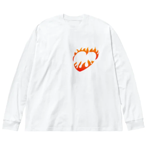 情熱ハート Big Long Sleeve T-Shirt