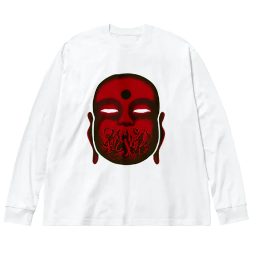 赤地蔵くん Big Long Sleeve T-Shirt