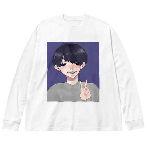 ぴーす ビッグシルエットロングスリーブTシャツ