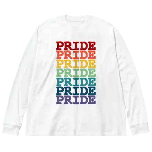 Rainbow Pride 루즈핏 롱 슬리브 티셔츠