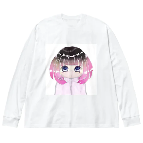 ピンクプリン ビッグシルエットロングスリーブTシャツ