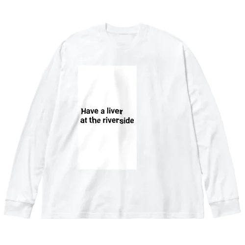 レバー Big Long Sleeve T-Shirt