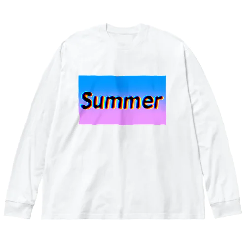 Summer Big Long Sleeve T-Shirt
