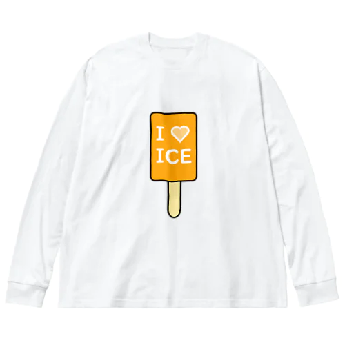 I♡ICE ビッグシルエットロングスリーブTシャツ