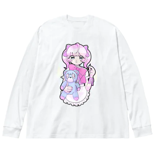 くまたん ビッグシルエットロングスリーブTシャツ