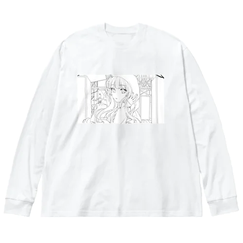 一希凛　ラフグッズ2 ビッグシルエットロングスリーブTシャツ