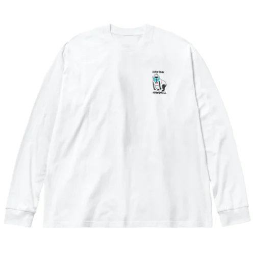 ヒョウタンマンドリル Big Long Sleeve T-Shirt