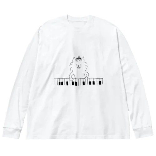 ピアニストメルちゃん Big Long Sleeve T-Shirt