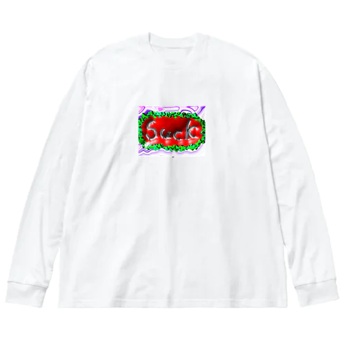 suck ビッグシルエットロングスリーブTシャツ