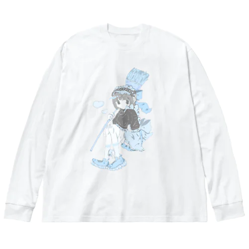 体育倉庫のメイドちゃん Big Long Sleeve T-Shirt