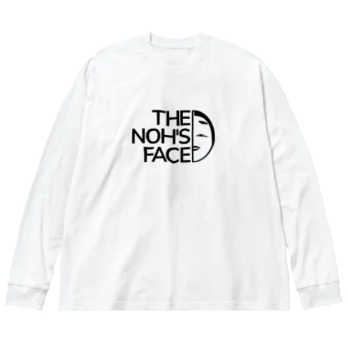 THE NOH'S FACE ビッグシルエットロングスリーブTシャツ