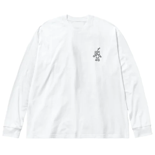 ロボくん ビッグシルエットロングスリーブTシャツ