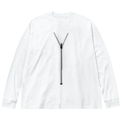 ジップアップ！ Big Long Sleeve T-Shirt