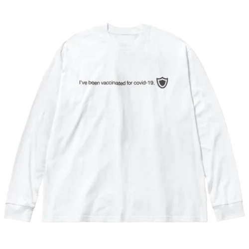 コロナワクチン打ちました Big Long Sleeve T-Shirt