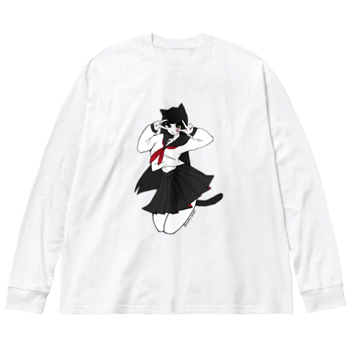 音子ピース Big Long Sleeve T-Shirt