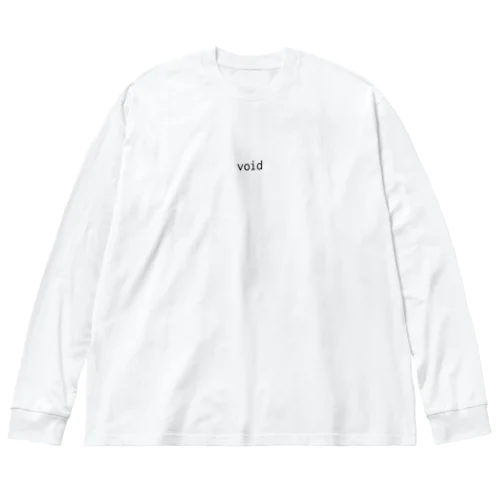void Big Long Sleeve T-Shirt