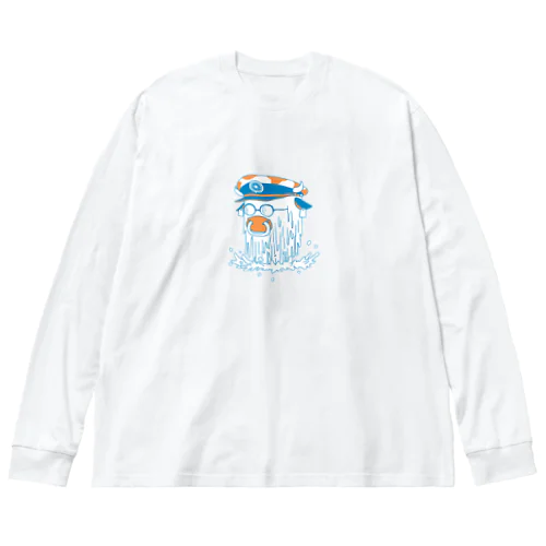 ウシ ビッグシルエットロングスリーブTシャツ