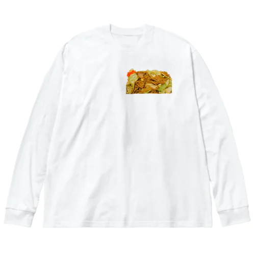 ♥焼きそば ビッグシルエットロングスリーブTシャツ