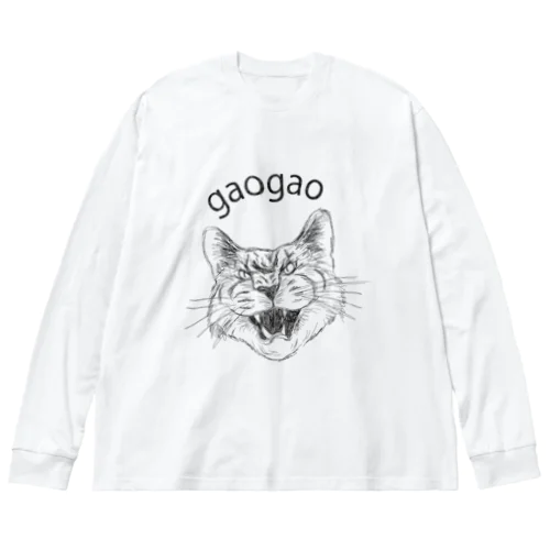 gaogao ビッグシルエットロングスリーブTシャツ