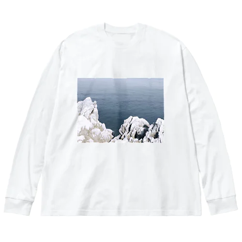 穏かな風景 ビッグシルエットロングスリーブTシャツ