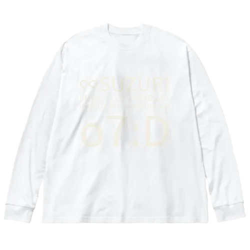  ∞ SUZURI https://t.co/gvda85jAJm #SUZURI  #Lovely #nanairo7 :D Big Long Sleeve T-Shirt