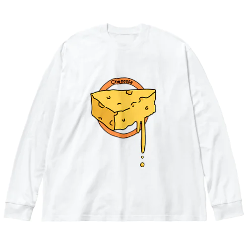 Cheeeese Big Long Sleeve T-Shirt