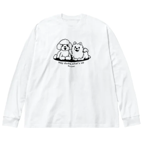 Toypoo ＆Pome A ビッグシルエットロングスリーブTシャツ