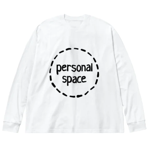 Personal Space ビッグシルエットロングスリーブTシャツ