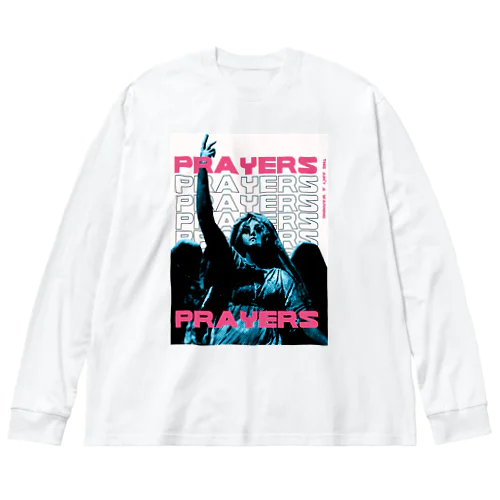 Prayers No.2 ビッグシルエットロングスリーブTシャツ