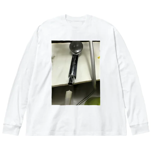 シャっ、シャワーが。。。 Big Long Sleeve T-Shirt